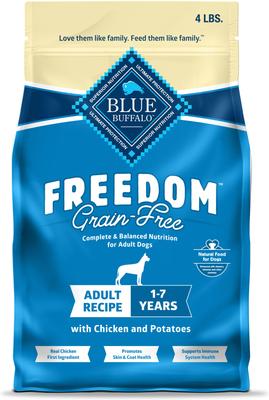 Freedom Complete & Balanced Nutrition Adult Grain-Free Chicken & Potatoes Dry Dog Food, 4-lb bag
