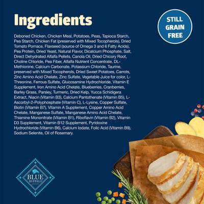 Freedom Complete & Balanced Nutrition Adult Grain-Free Chicken & Potatoes Dry Dog Food, 4-lb bag