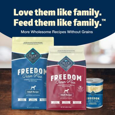 Freedom Complete & Balanced Nutrition Adult Grain-Free Chicken & Potatoes Dry Dog Food, 4-lb bag