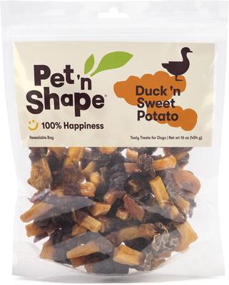 Grain-Free Duck 'n Sweet Potato Dog Treats, 1-lb bag