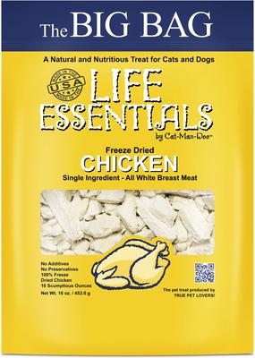 Freeze-Dried Chicken Cat & Dog Treats, 16-oz bag