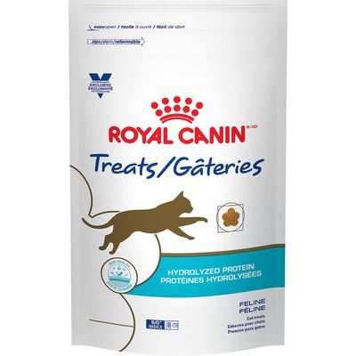 Premios de proteína hidrolizada para gatos adultos, bolsa de 7.7 oz