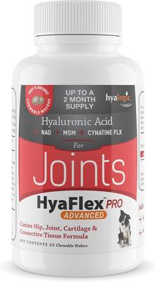 HyaFlex Pro Hyaluronic Acid Advanced Joint Support Dog Supplement, 30 count