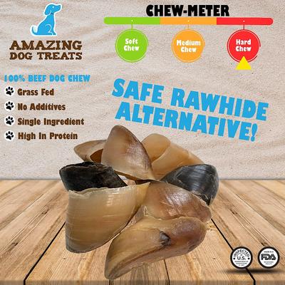 Golosinas para perros Cow Hooves, 10 unidades