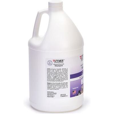 Champú enzimático avanzado de avena para gatos y perros, botella de 355 ml