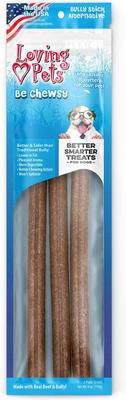 Be Chewsy 10-in Dog Bully Stick Treat, 40-oz bag, 20 count