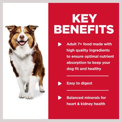 Bundle: Hill's Science Diet 7+ Beef & Barley Entree + Sensitive Stomach & Skin Salmon & Vegetable Entree Canned Dog Food