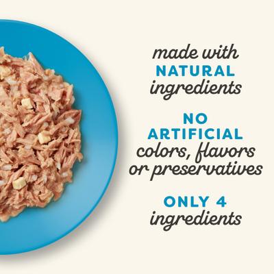 Tuna Fillet with Cheese Canned Cat Food, 2.47-oz, case of 24