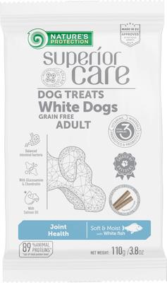 Superior Care Grain-Free White Fish Soft & Chewy Dog Treats, 3.8-oz bag, 7 count