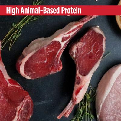 Ancient Grain Savory Stew Puppy & Adult Beef & Seabass Wet Dog Food, 6-oz can, 8 count