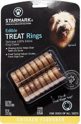Edible Rings 1" Dog Treats, 16 count