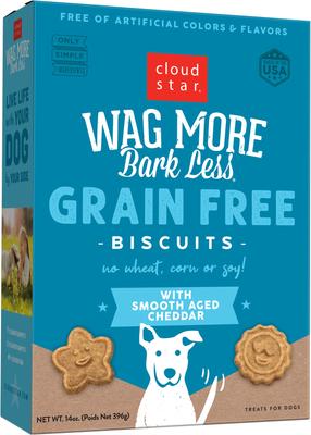 Wag More Bark Less Grain-Free Assorted Flavors Crunchy Dog Treats, 2.5-lb bag