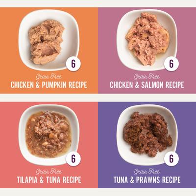 Variety Pack Grain-Free Canned Cat Food, 2.8-oz, case of 24