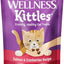 Bundle: Variety Pack - Wellness Kittles Natural Grain-Free Chicken & Cranberries Crunchy Cat Treats, 2-oz bag, Tuna & Cranberries & Salmon & Cranberries Flavors