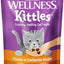 Bundle: Variety Pack - Wellness Kittles Natural Grain-Free Chicken & Cranberries Crunchy Cat Treats, 2-oz bag, Tuna & Cranberries & Salmon & Cranberries Flavors