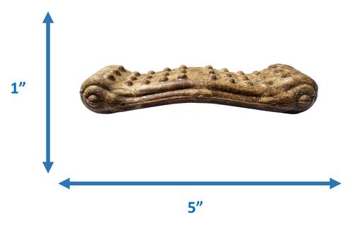 Nothin' to Hide Dental Wave Beef 5-in Dog Chews, 6 count