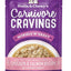 Comida para gatos Carnivore Cravings Morsels'N'Gravy con pollo e hígado de pollo, bolsa de 2.8 oz, caja de 12