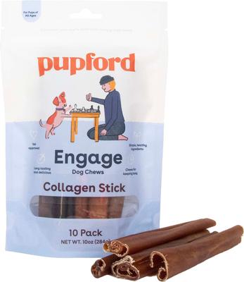 Beef Collagen Stick, 10-oz bag, 10 count