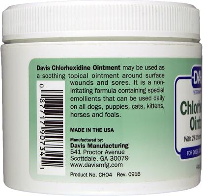 Chlorhexidine Skin Care Ointment for Dogs & Cats