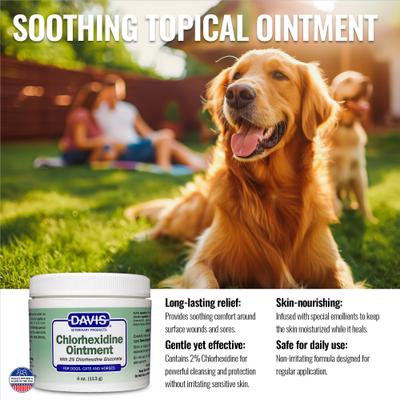 Chlorhexidine Skin Care Ointment for Dogs & Cats