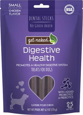 Digestive Health Grain-Free Dental Stick Dog Treats, Large, 36 count