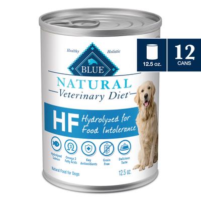 HF Hydrolyzed for Food Intolerance Salmon Recipe Wet Dog Food, 12.5-oz can, 12 count
