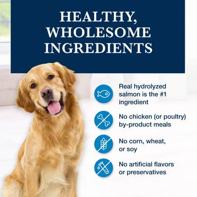 HF Hydrolyzed for Food Intolerance Salmon Recipe Wet Dog Food, 12.5-oz can, 12 count