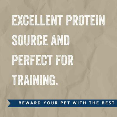 Beef Micro Patties Freeze-Dried Dog Treats, 14-oz bag