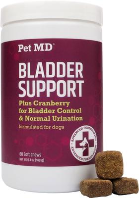 Bladder Support Plus Cranberry Dog Supplement, 60 count
