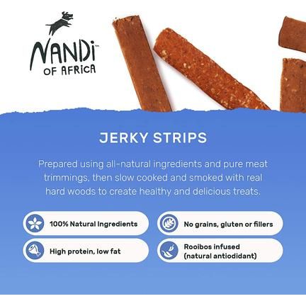 Tiras de cecina de pescado Cape Fish, premios de salmón y trucha para perros, bolsa de 5.3 oz