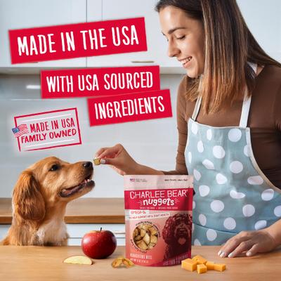 Nuggets Bearcuterie Bites Crunchy Dog Treats, 6-oz bag