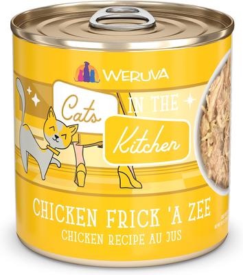 Cats in the Kitchen Funk In The Trunk Chicken in Pumpkin Consomme Grain-Free Canned Cat Food, 10-oz, case of 12