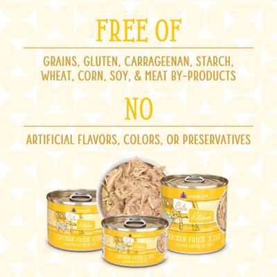 Cats in the Kitchen Chicken Frick 'A Zee Chicken Recipe Au Jus Grain-Free Wet Cat Food, 10-oz, case of 12