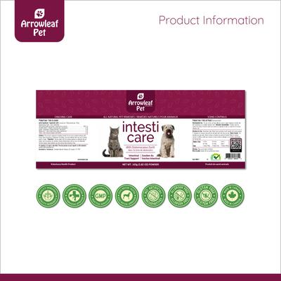 Intesti Care Digestive & Deworming Support for Cats & Dogs, 165-g powder