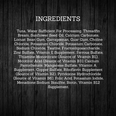 Premium Tuna Threadfin Bream Formula in Aspic Wet Cat Food, 2.82-oz, case of 24