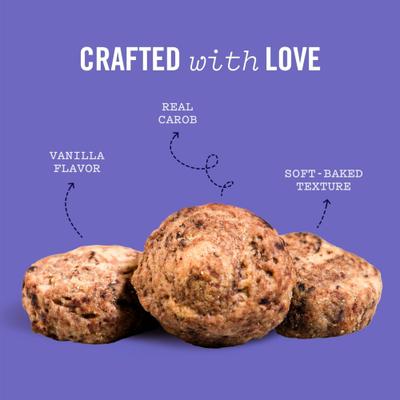 Swirly Paws Carob & Vanilla Soft & Chewy Dog Treats, 20-oz bag