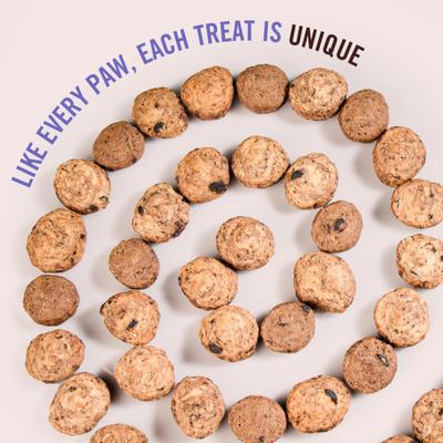 Swirly Paws Carob & Vanilla Soft & Chewy Dog Treats, 20-oz bag