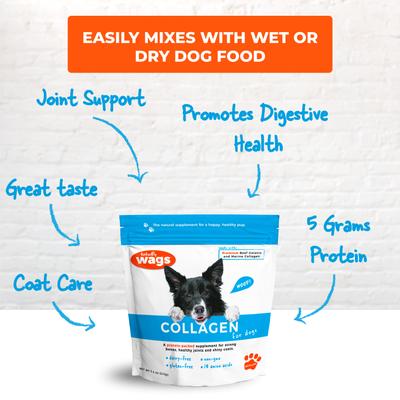 Collagen Dog Supplement, 7.4-oz bag