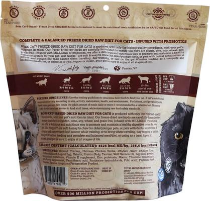 Complete & Balanced Raw Diet Chicken Recipe Freeze-Dried Cat Food, 9-oz bag