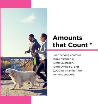 Allerg-Eze Chewable Tablets Respiratory Supplement for Dogs, 60 count