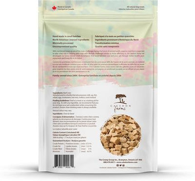 Mini Trainers Beef Liver Freeze-Dried Dog Treats, 3.7-oz bag