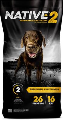 Level 2 Chicken Flavor Dry Dog Food, 40-lb bag