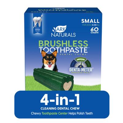 Brushless Toothpaste Small Dental Dog Treat, 35-oz box, bundle of 2