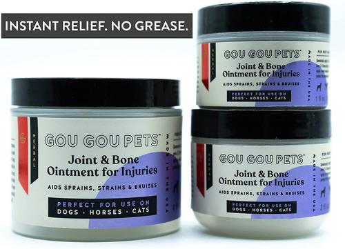 Joint & Bone Ointment for Injuries Dog, Cat & Horse Cream, 2-fl oz bottle