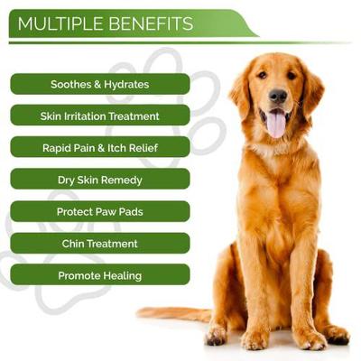 Dog Skin Care Balm, 2-fl oz jar