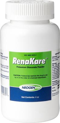 (Potassium Gluconate) Powder for Dogs & Cats, 4-oz