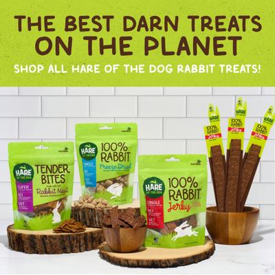 100% Rabbit Jerky Stick Dog Treat