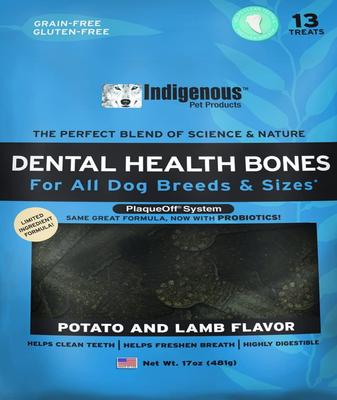 Smoked Bacon Grain-Free Dental Dog Treats, 13 count