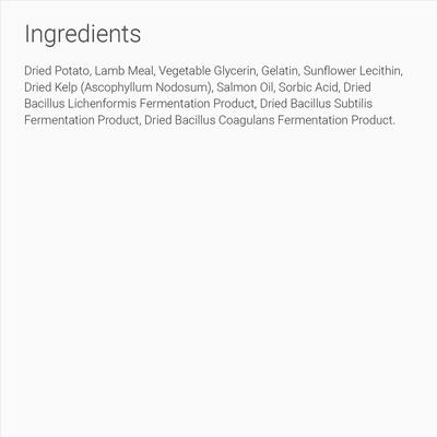 Potato & Lamb Grain-Free Dental Dog Treats, 13 count