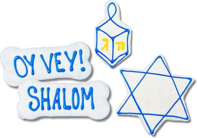 Golosinas crujientes surtidas para perros Chewdaica con mantequilla de cacahuete y miel, 18 unidades